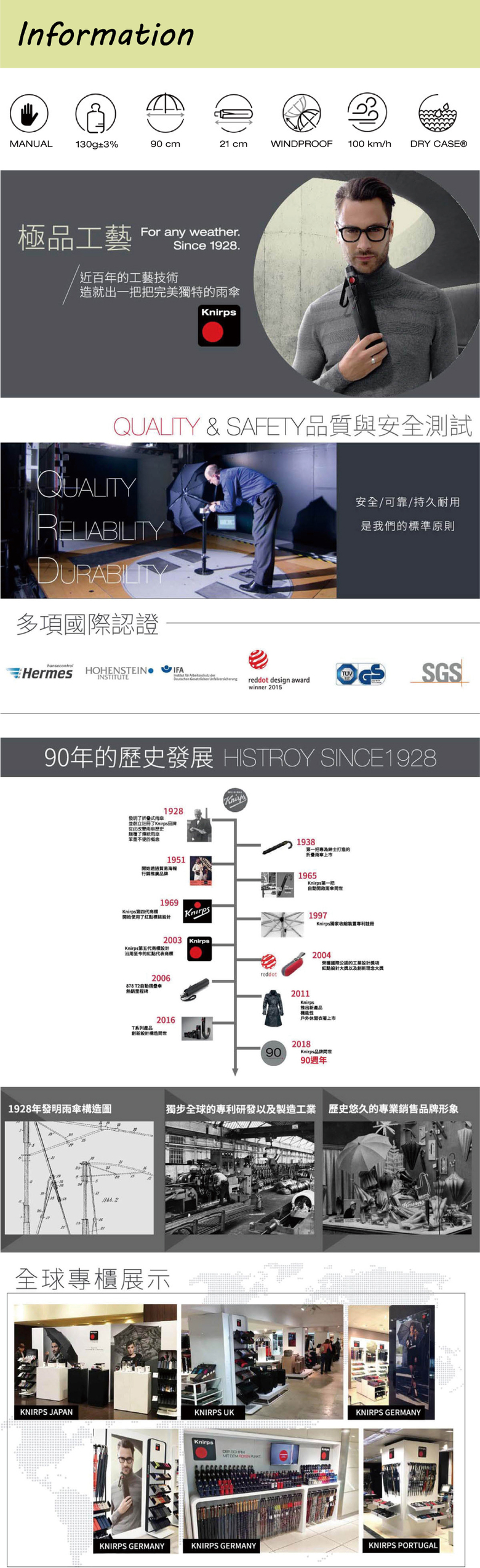 (複製)Knirps®德國紅點傘|US.050 極致扁型設計摺疊傘-KOLIBRI
