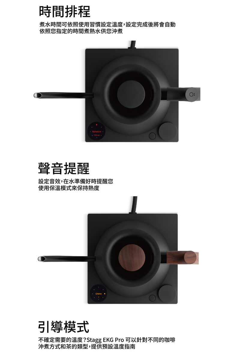 (複製)FELLOW|Stagg EKG 電子溫控手沖壺(900ml/限量墨莉綠)